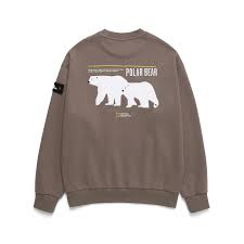 韓國 National Geographic Concept Animal Animal Graphic Sweatshirt【NG297】