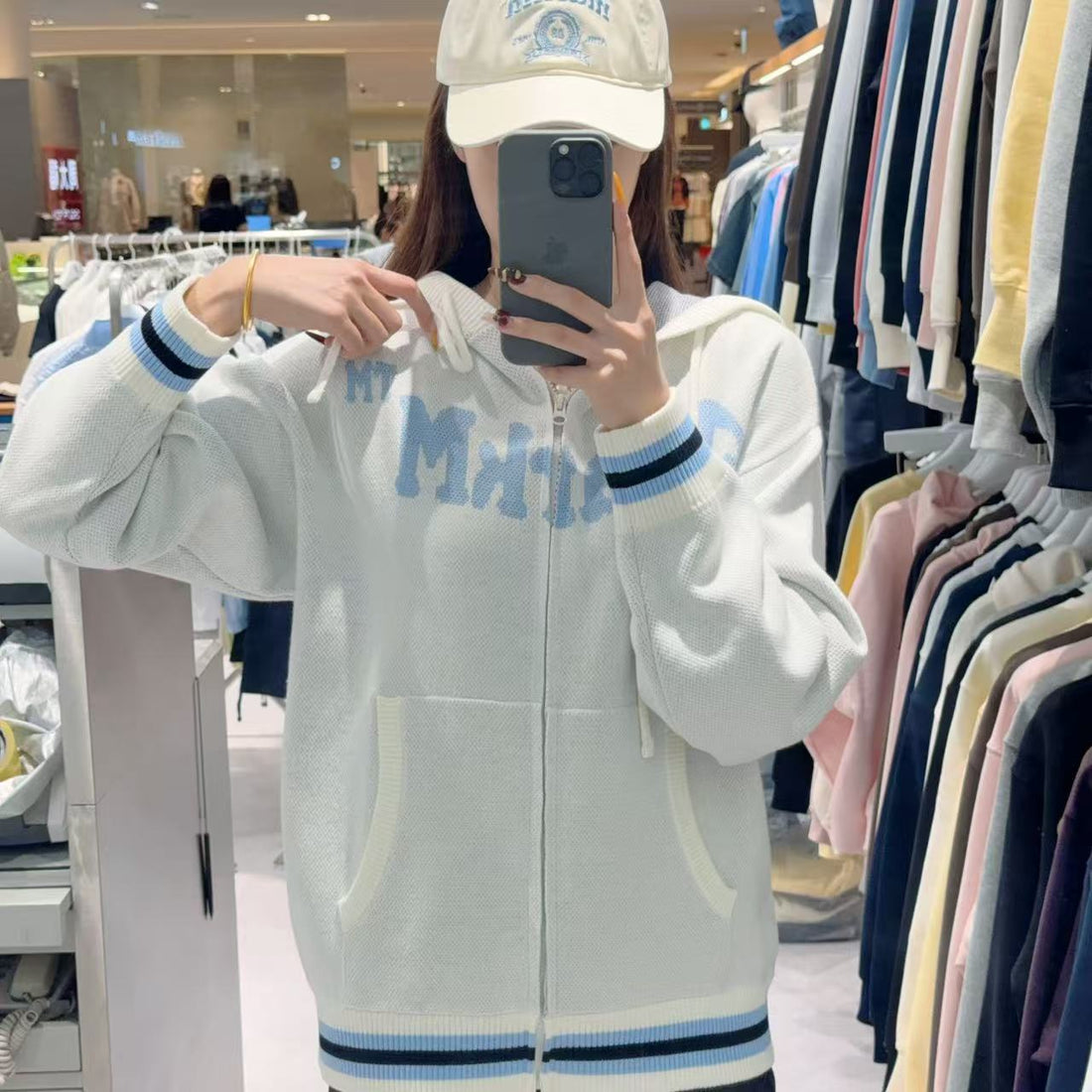 韓國 Markm KITTEN HOODIE ZIP-UP CARDIGAN【MA097】