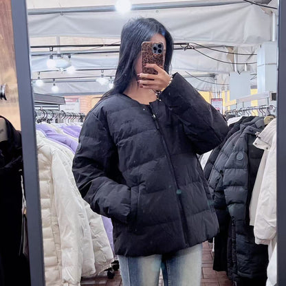 韓國 NEPA Unisex Lightweight and Warm Taslan Necklace Down Jacket (鴨絨)【NA008】