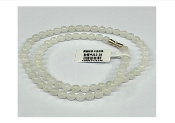 S925和田玉項鍊 6mm【SE570】