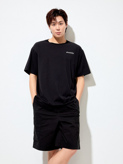 韓國 Discovery Fresh Event Washing Outdoor Frame Graphic Short Sleeve T-Shirt凉爽防晒面料【DY036】