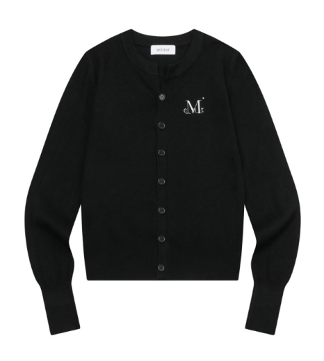 韓國 Mucent Marais 7 Button Crop Henry Neck Cardigan【MU183】