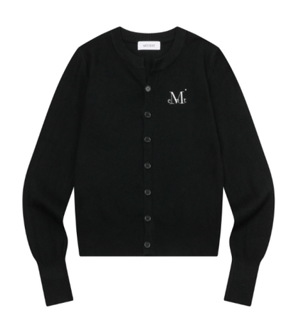 韓國 Mucent Marais 7 Button Crop Henry Neck Cardigan【MU183】