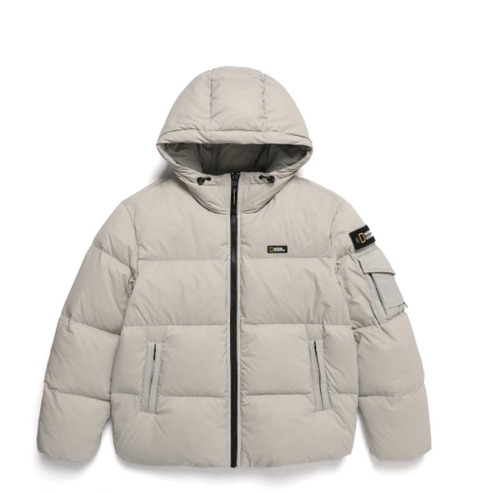 韓國 National Geographic Golden Mall Short Length Goose Hoodie Down Jumper鵝絨【NG819】