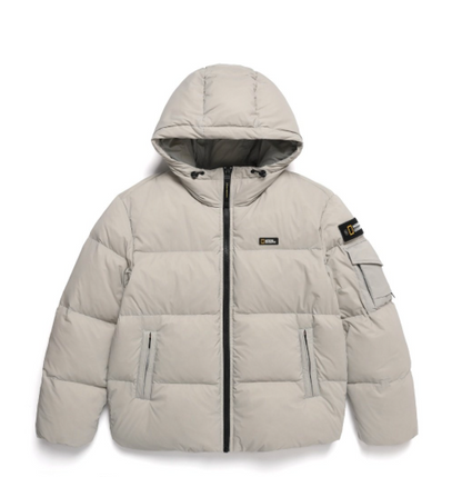 韓國 National Geographic Golden Mall Short Length Goose Hoodie Down Jumper鵝絨【NG819】