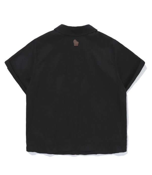 韓國 BBC String Short Sleeve Shirt【BC082】