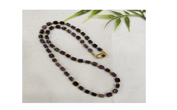 全紫方糖項鍊【SE877】