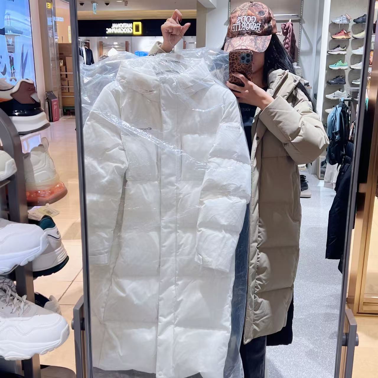 韓國 Discovery Women's Leicester G Goose Down Long Padding (鵝絨)【DY049】