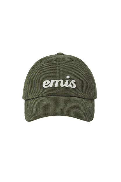 韓國 EMIS APPLIQUE CORDUROY BALL CAP【ES078】