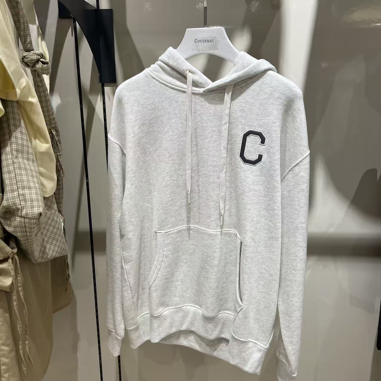 韓國 Covernat C Logo Hoodie【CO040】