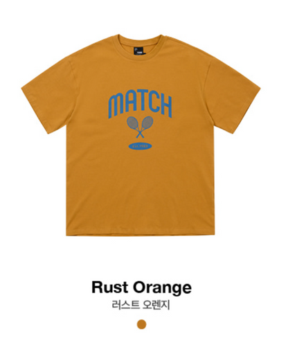 韓國 FCMM Tennis Match T-Shirt【FM015】