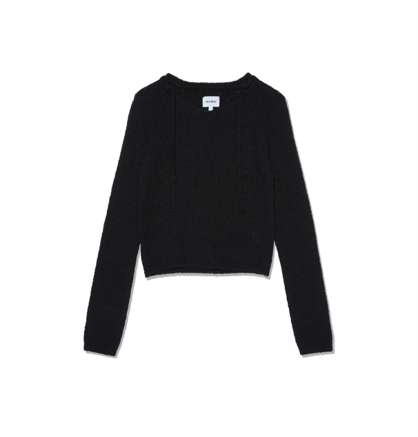 韓國 Markm Women's String Crop Knit【MA157】