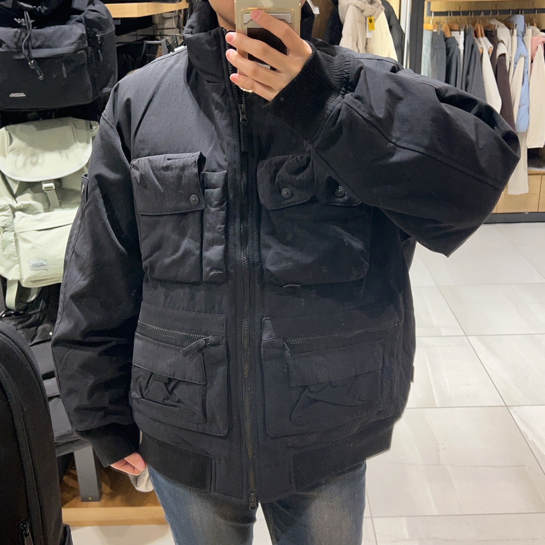 韓國 National Geographic Utility Bomber Goose Down Jumper (鵝絨)【NG261】