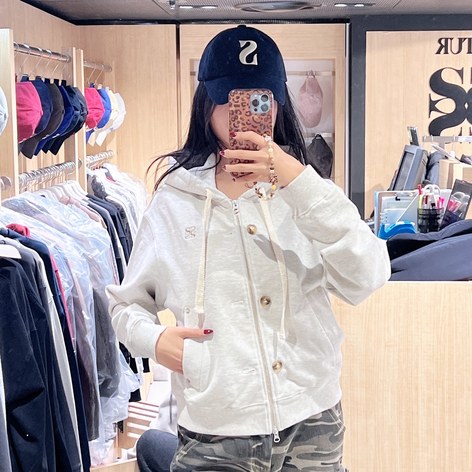 韓國 Satur Hooded Zip-Up【SR230】