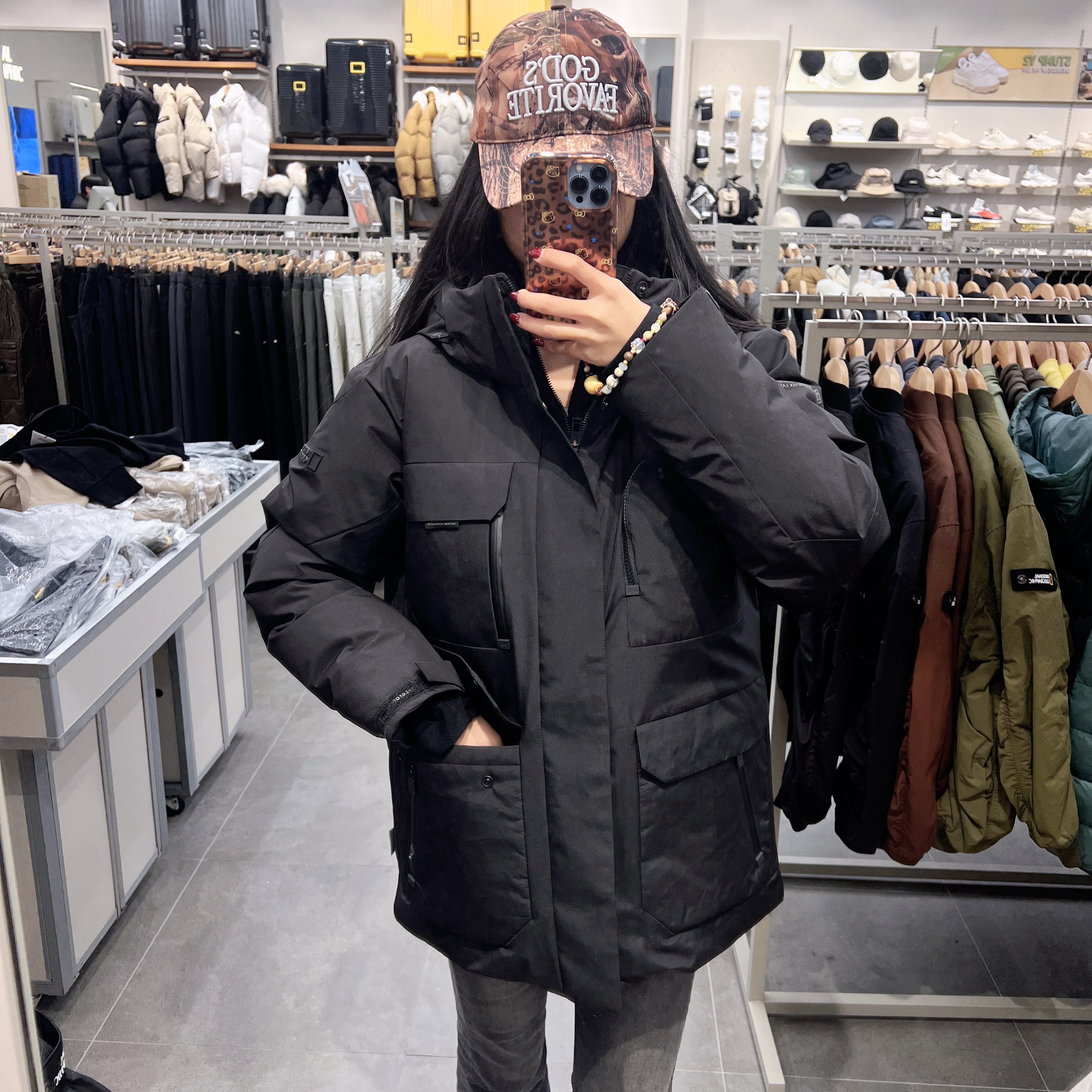 韓國 National Geographic Atlas Windstopper Outpocket Goose Down Jumper (鵝絨)【NG196】