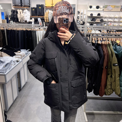 韓國 National Geographic Atlas Windstopper Outpocket Goose Down Jumper (鵝絨)【NG196】