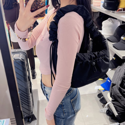 韓國 National Geographic Padded String Bag【NG153】