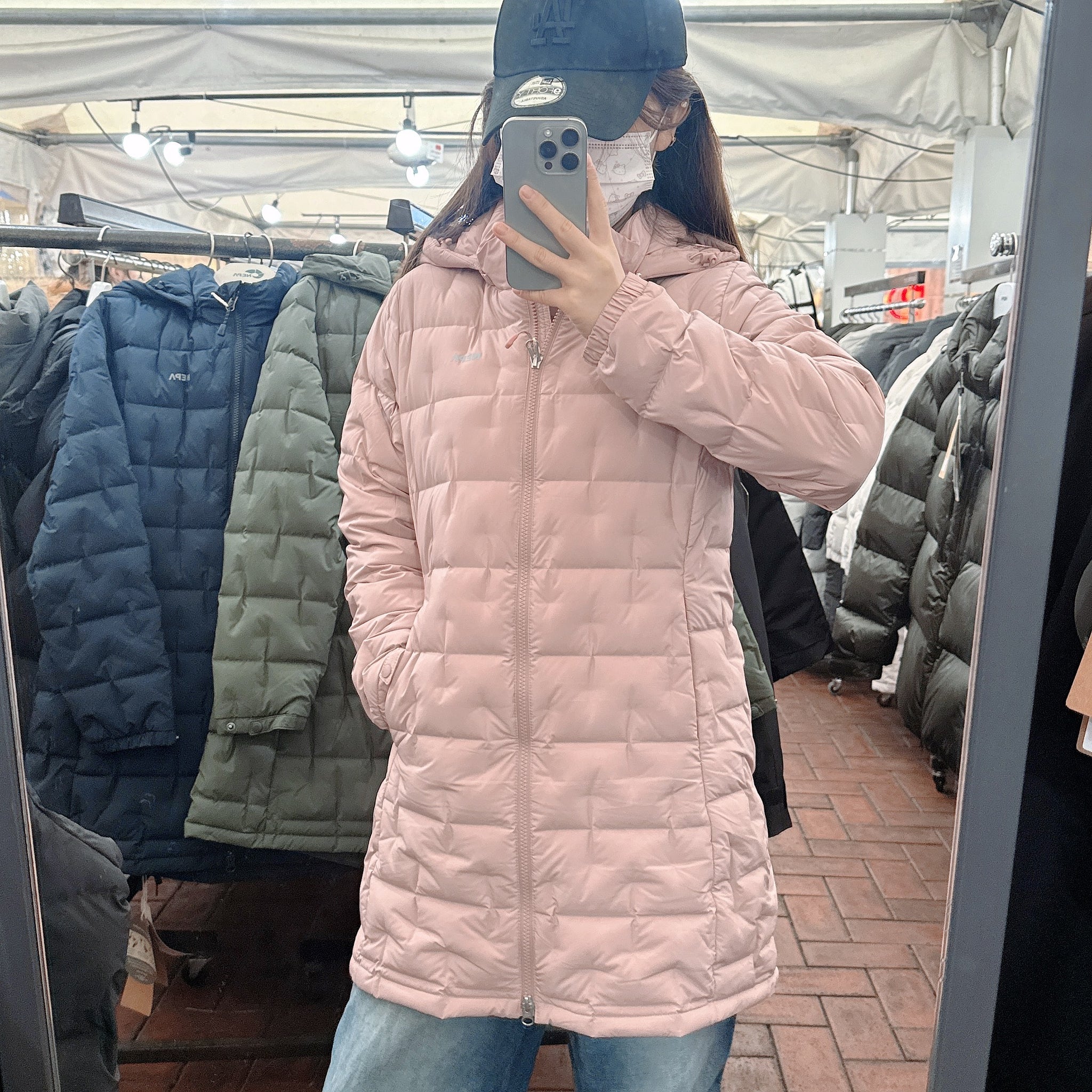 韓國 NEPA Women's Tubus Mid Down Jacket (鵝絨)【NA022】