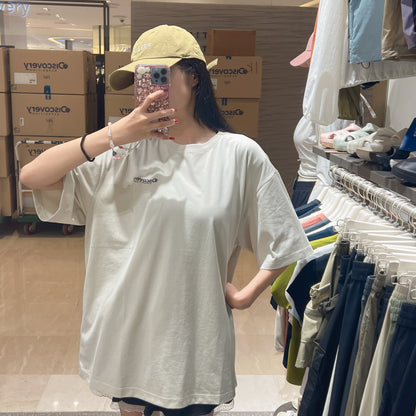 韓國 Discovery Fresh Event Washing Outdoor Frame Graphic Short Sleeve T-Shirt凉爽防晒面料【DY036】
