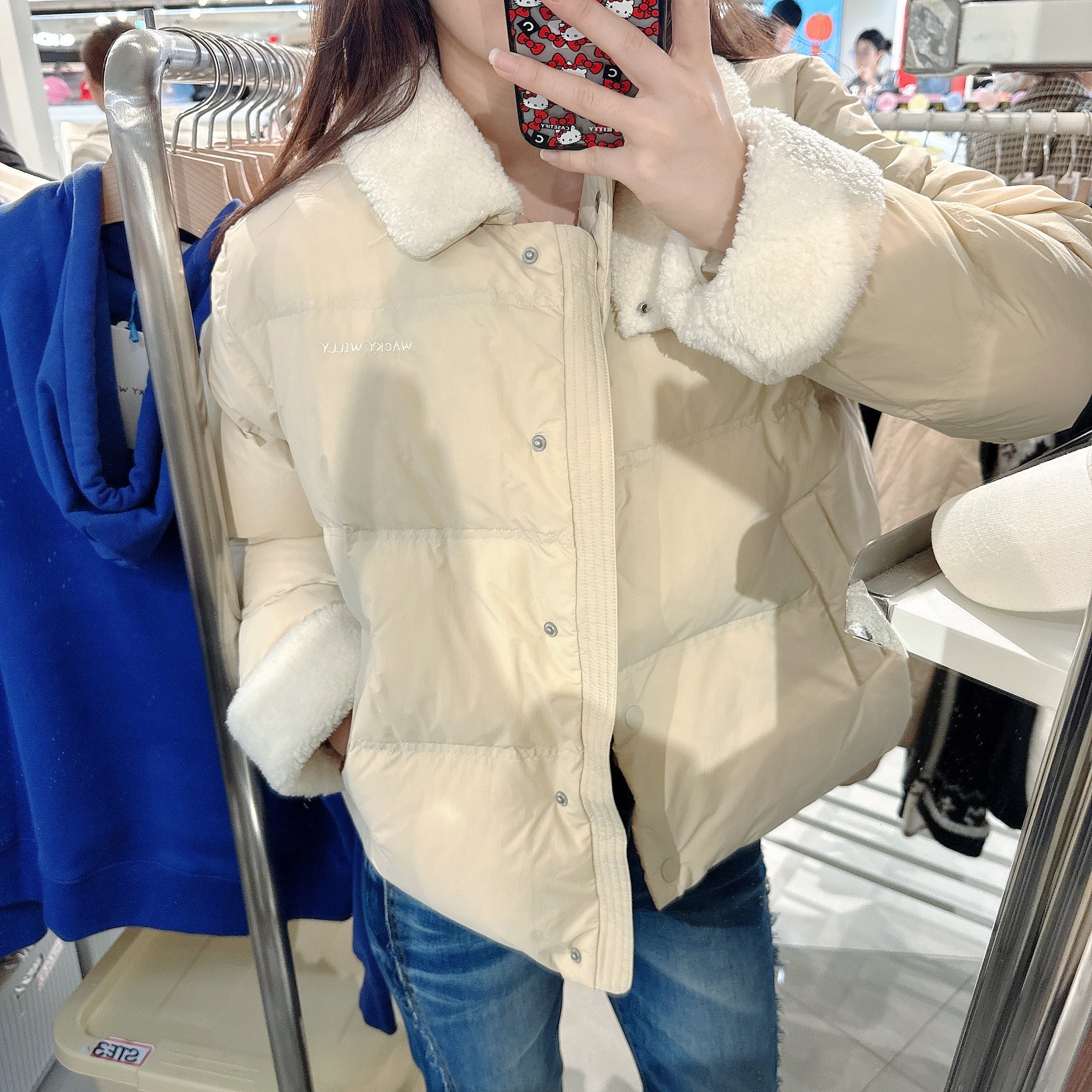 韓國 Wacky Willy Women's Caracol Short Down Jumper (鴨絨)【WW111】