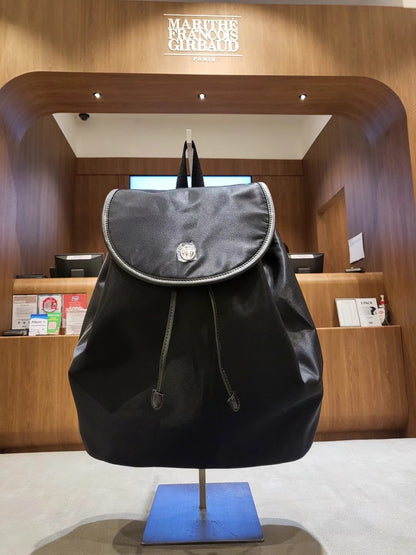 韓國 Marithe Francois Girbaud CIRCLE LOGO BUCKET BACKPACK【MF576】
