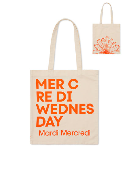 韓國 Mardi Mercredi Canvas Bag Flower Du Mardi【MM159】