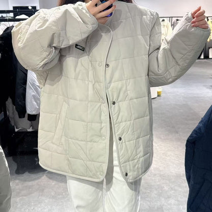 韓國 National Geographic Osukuni Quilted Reversible U-Neck Jacket【NG099】