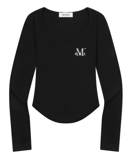 韓國 Mucent Aeina Slim Fit Square Neck T【MU181】