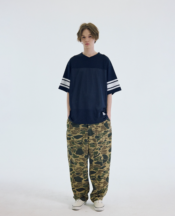 韓國 Markm Big Fit Mesh Football Jersey【MA163】