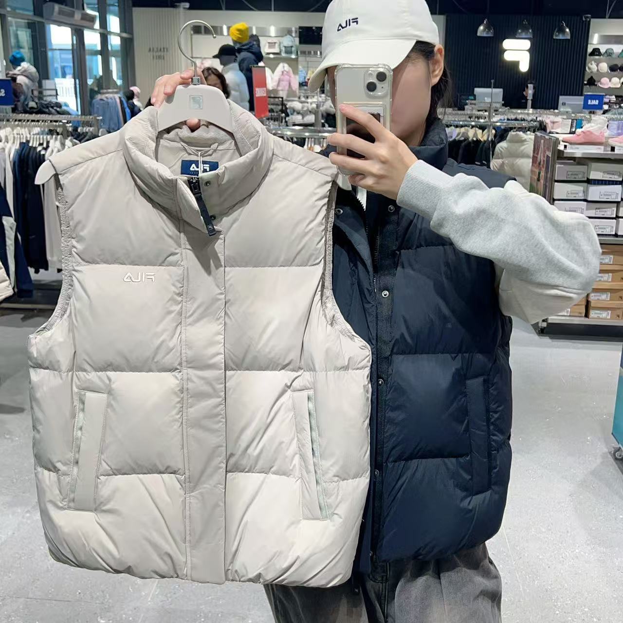 韓國 FILA Basic Stenneck Down Vest (鴨絨)【FA006】