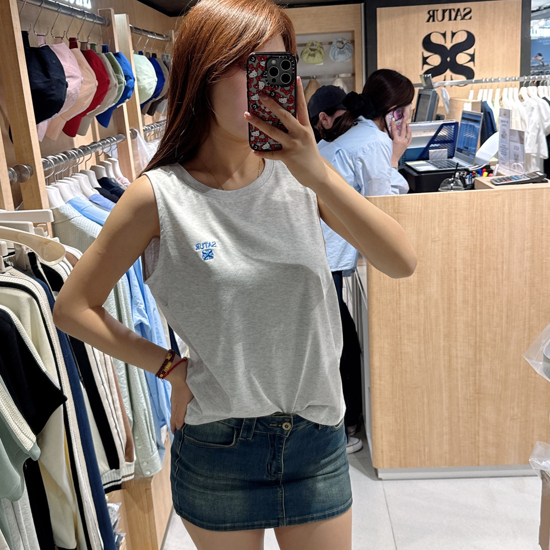 韓國 Satur Sleeveless Vest【SR118】