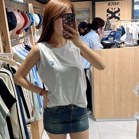 韓國 Satur Sleeveless Vest【SR118】