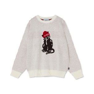 韓國 Markm MARCO Jacquard Crewneck Knit【MA374】