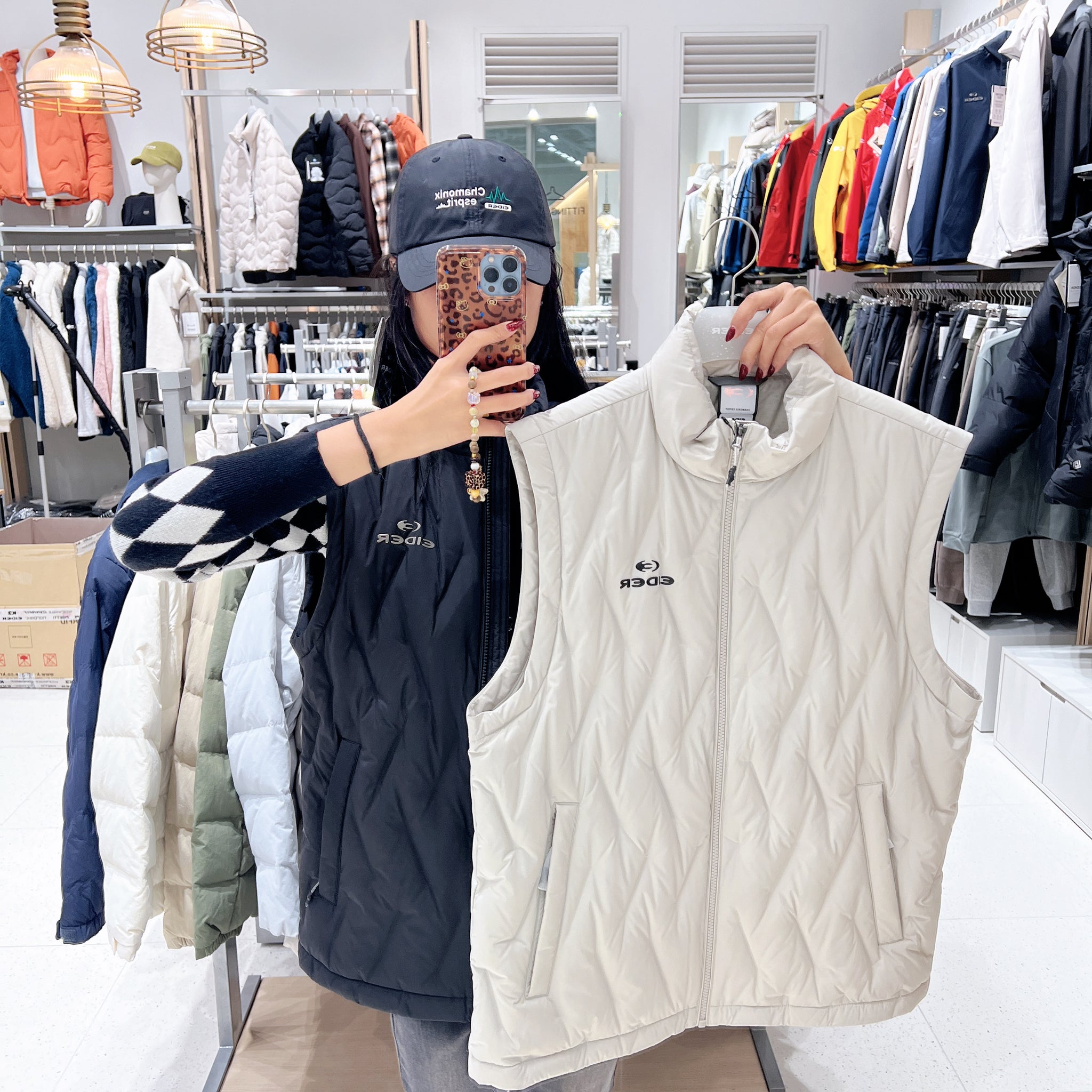 韓國 Eider Men's Thermolock Tube Slim Down Vest (鵝絨)【ER052】