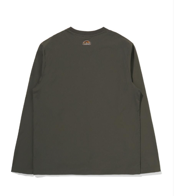 韓國 BBC Simple Woven Pocket Long Sleeve【BC083】