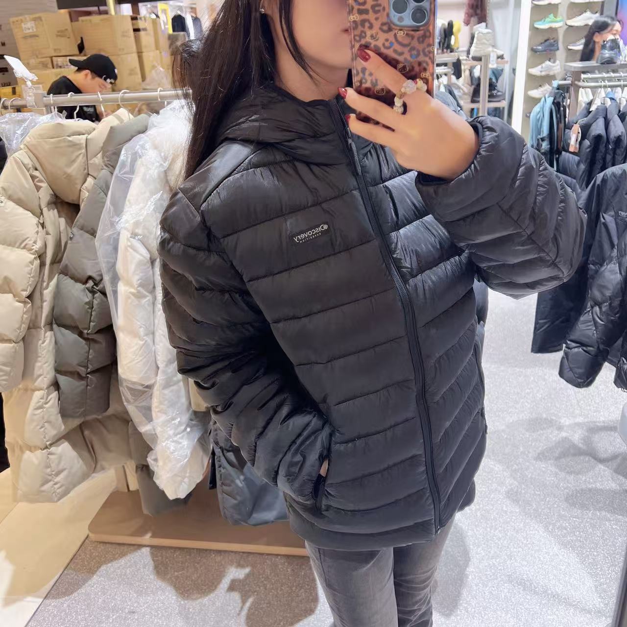 韓國 Discovery Men's Albert Hooded Goose Down Lightweight Padding (鵝絨)【DY052】