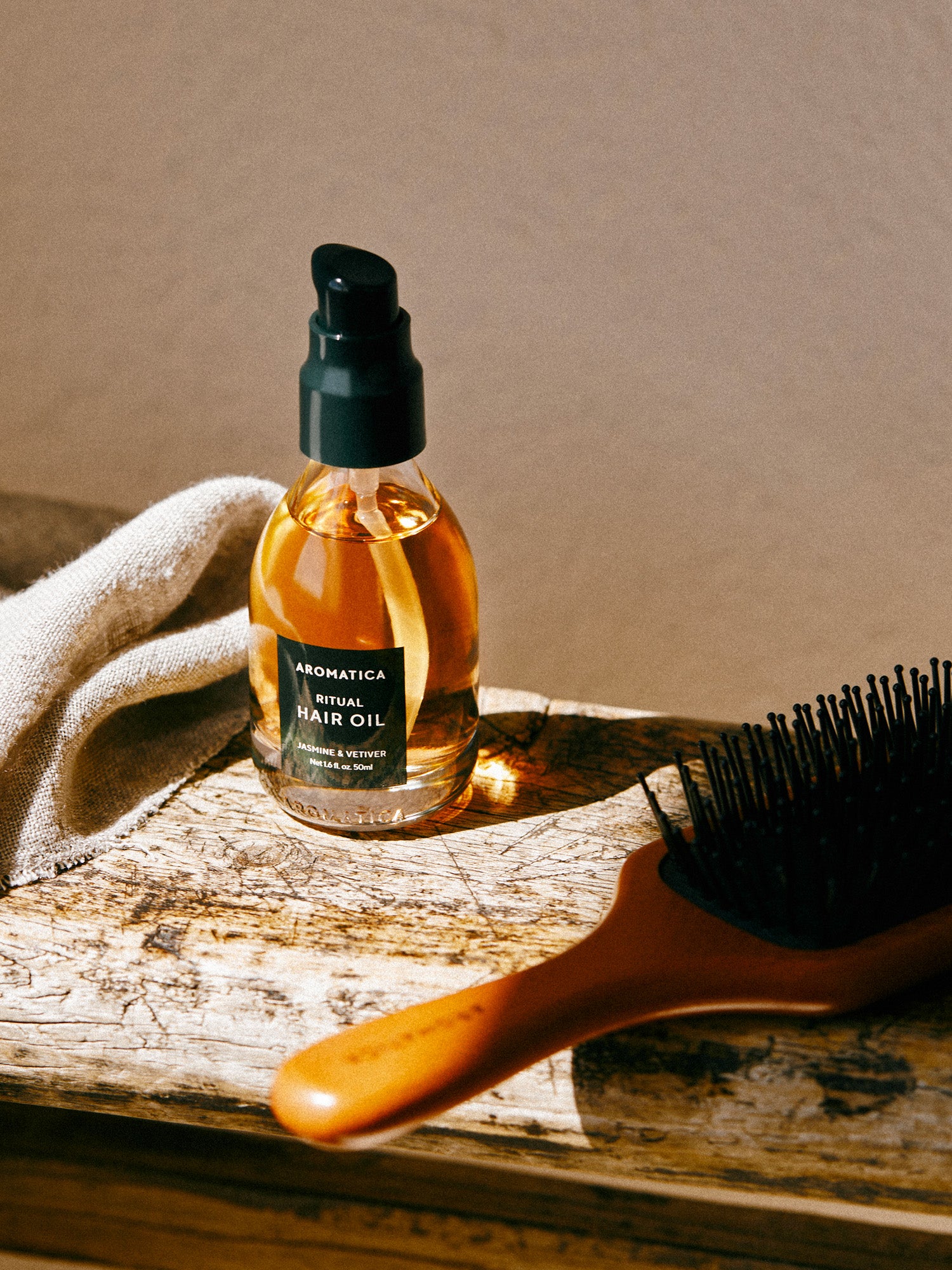 Aromatica 茉莉香根草護髮油 50ml【SM505】