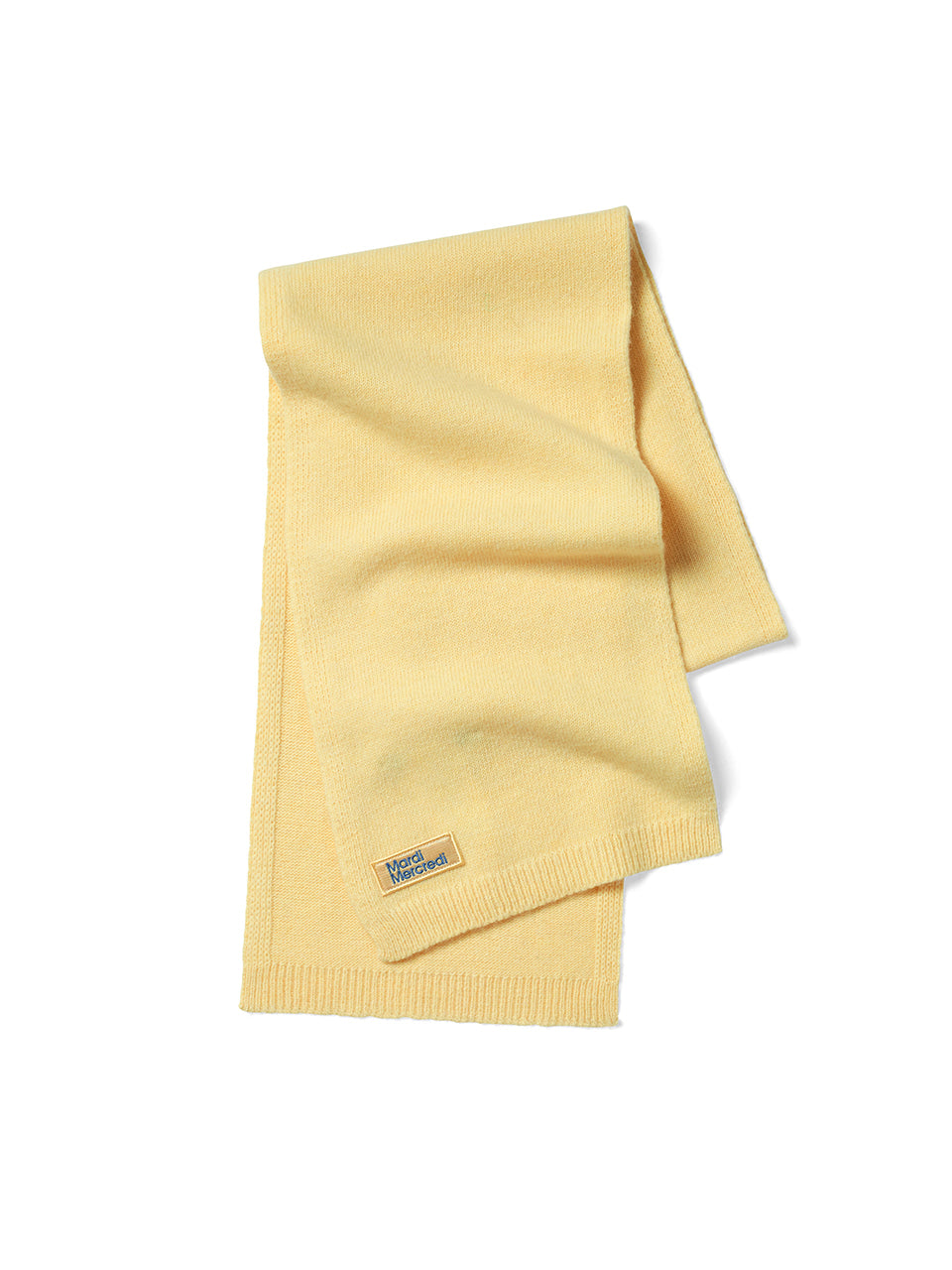 韓國 Mardi Mercredi Wool Muffler Square Logo【MM217】
