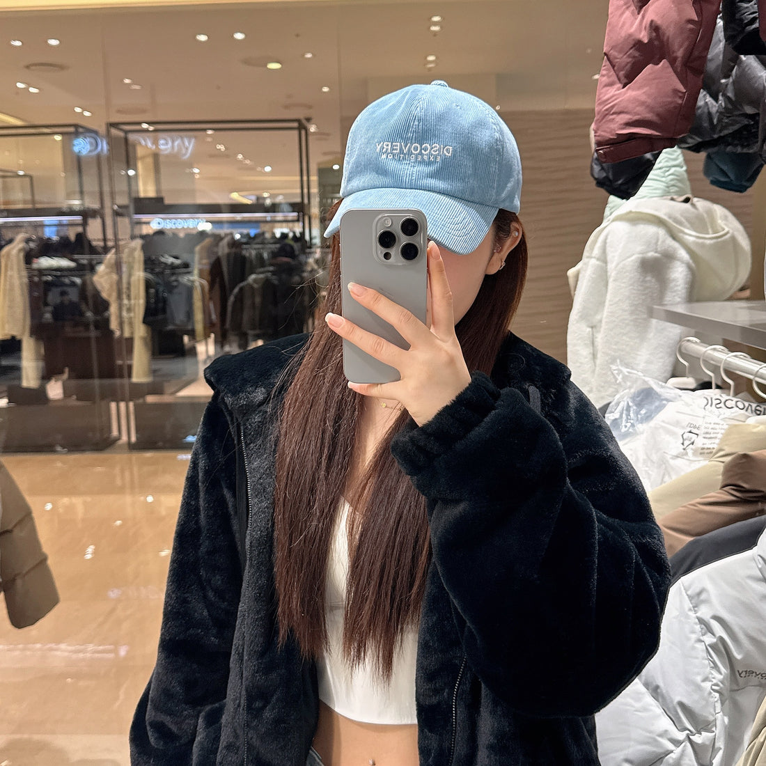 韓國 Discovery Corduroy Washed Ball Cap【DY116】