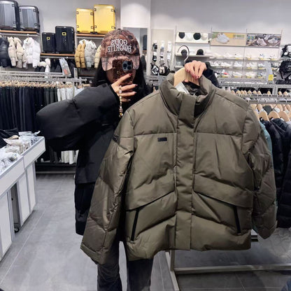 韓國 National Geographic Atlas Windstopper Short-Length Goose Down Jumper (鵝絨)【NG197】