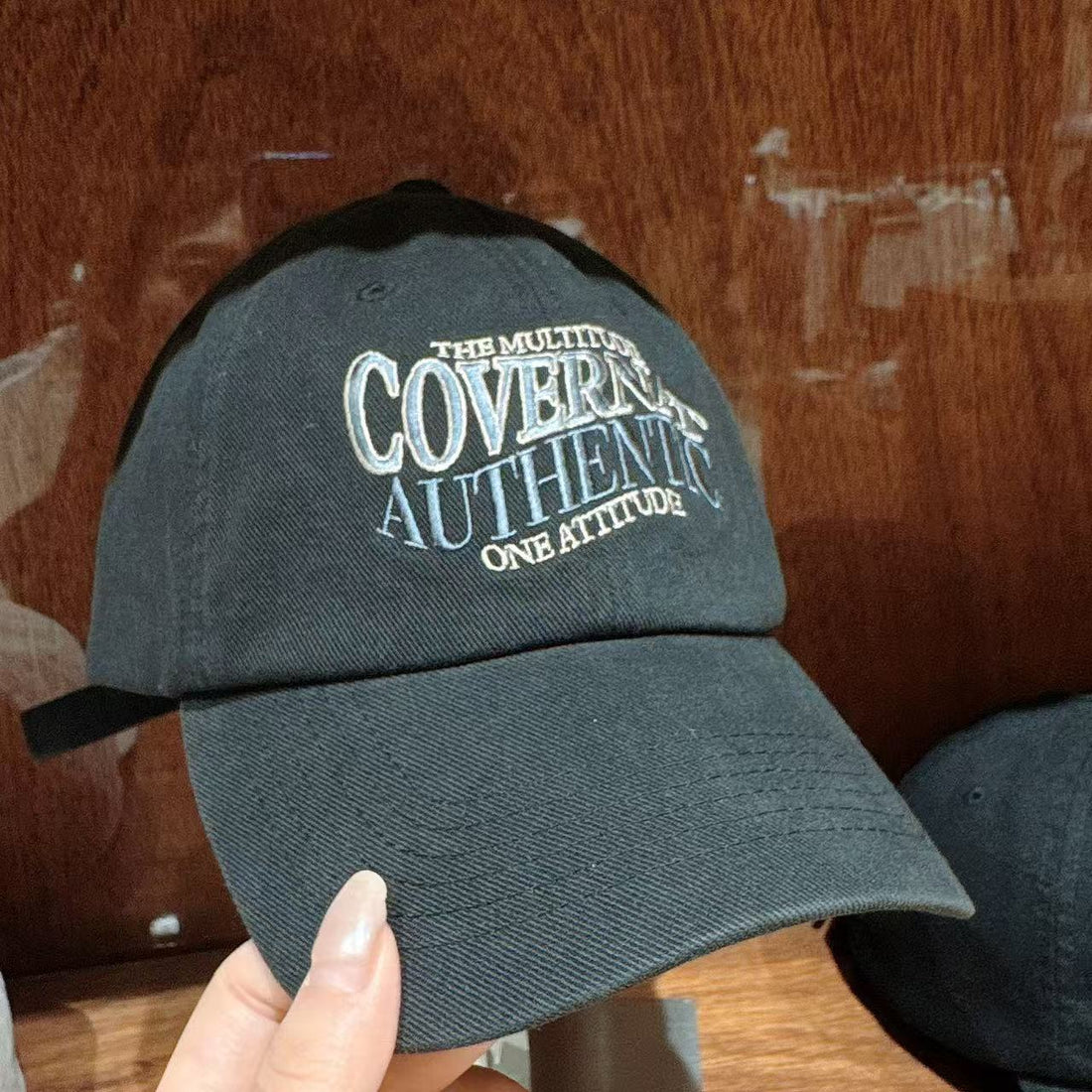 韓國 Covernat Artwork Lettering Logo Ball Cap【CO078】