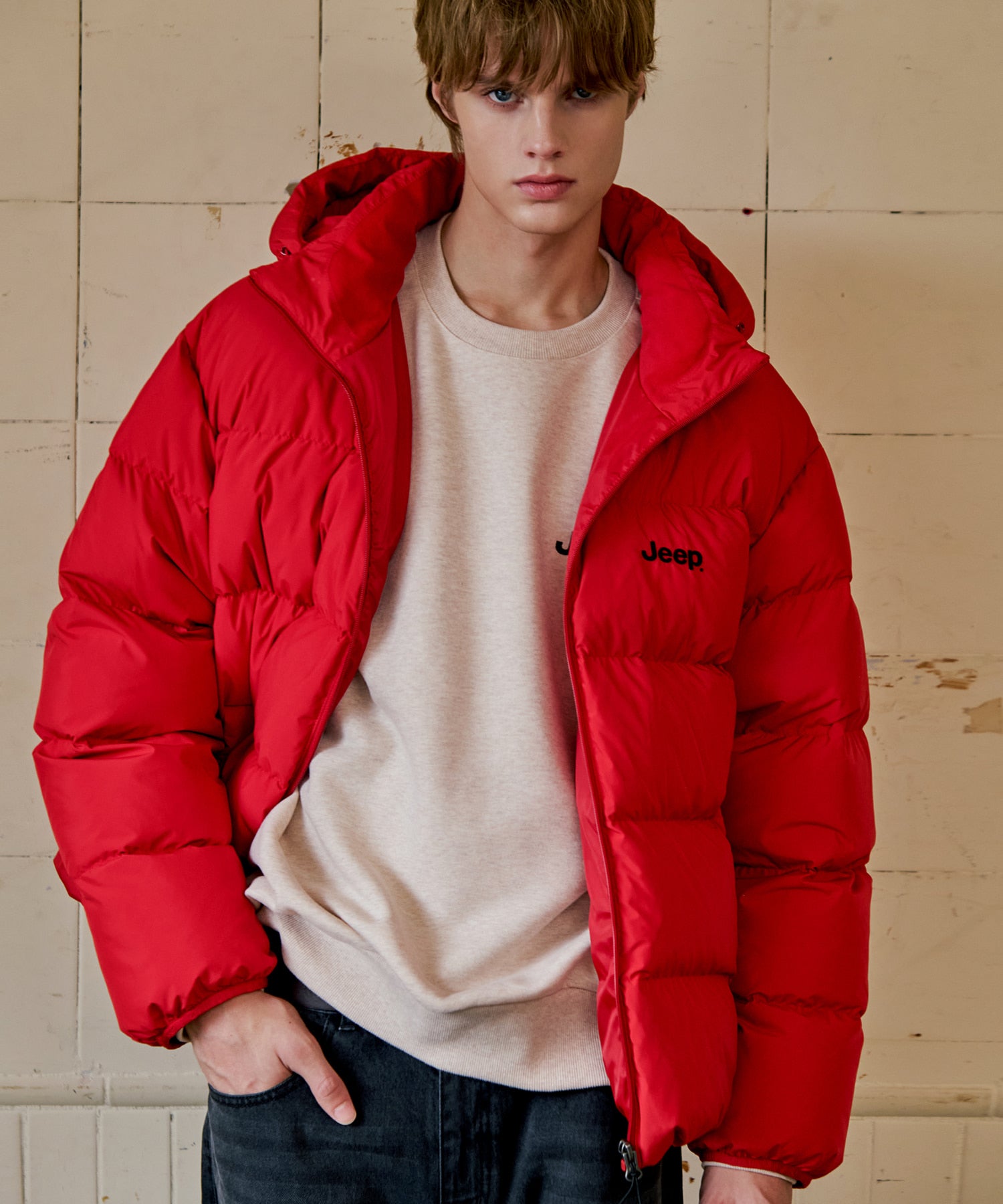 韓國 Jeep Detachable Hood Down Jumper (鴨絨)【JP001】