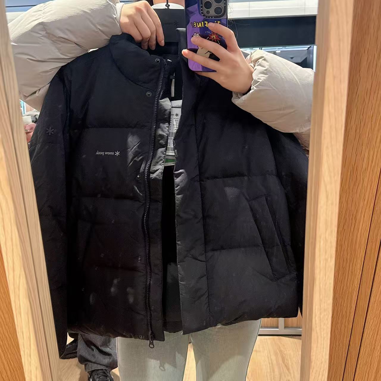 韓國 Snowpeak Landair Women's Stand-Neck Heavy Down Jacket (鴨絨)【SN081】