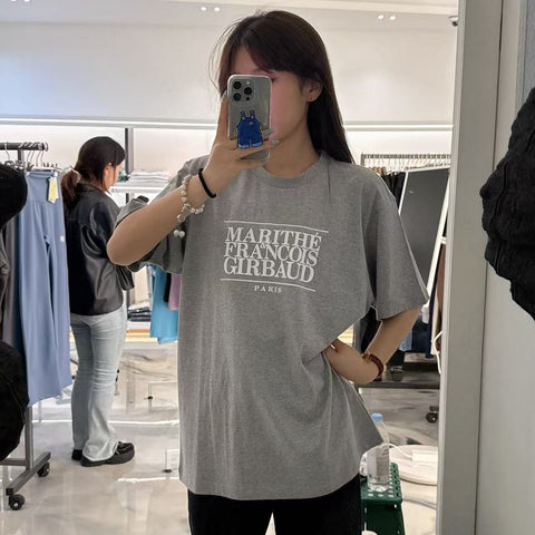 韓國 Marithe Francois Girbaud UNISEX T-SHIRTS (獨家款)【MF547】