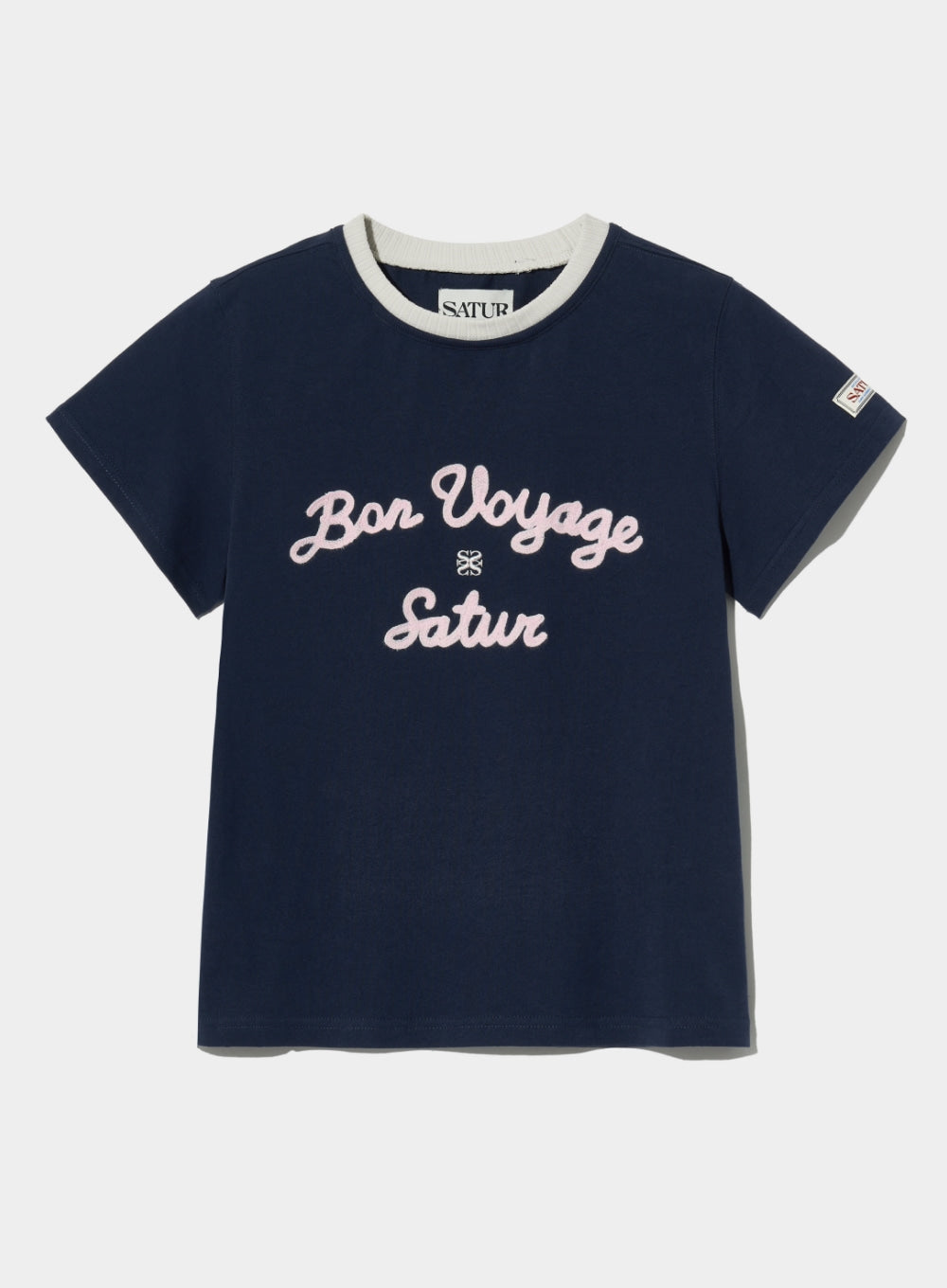 韓國 Satur (W) Satur Logo Voyage T-Shirt【SR008】