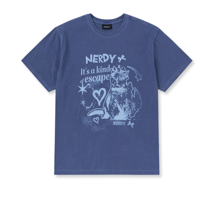 韓國 Nerdy Tomboy Nero Pigment S/S T-Shirt【NY020】