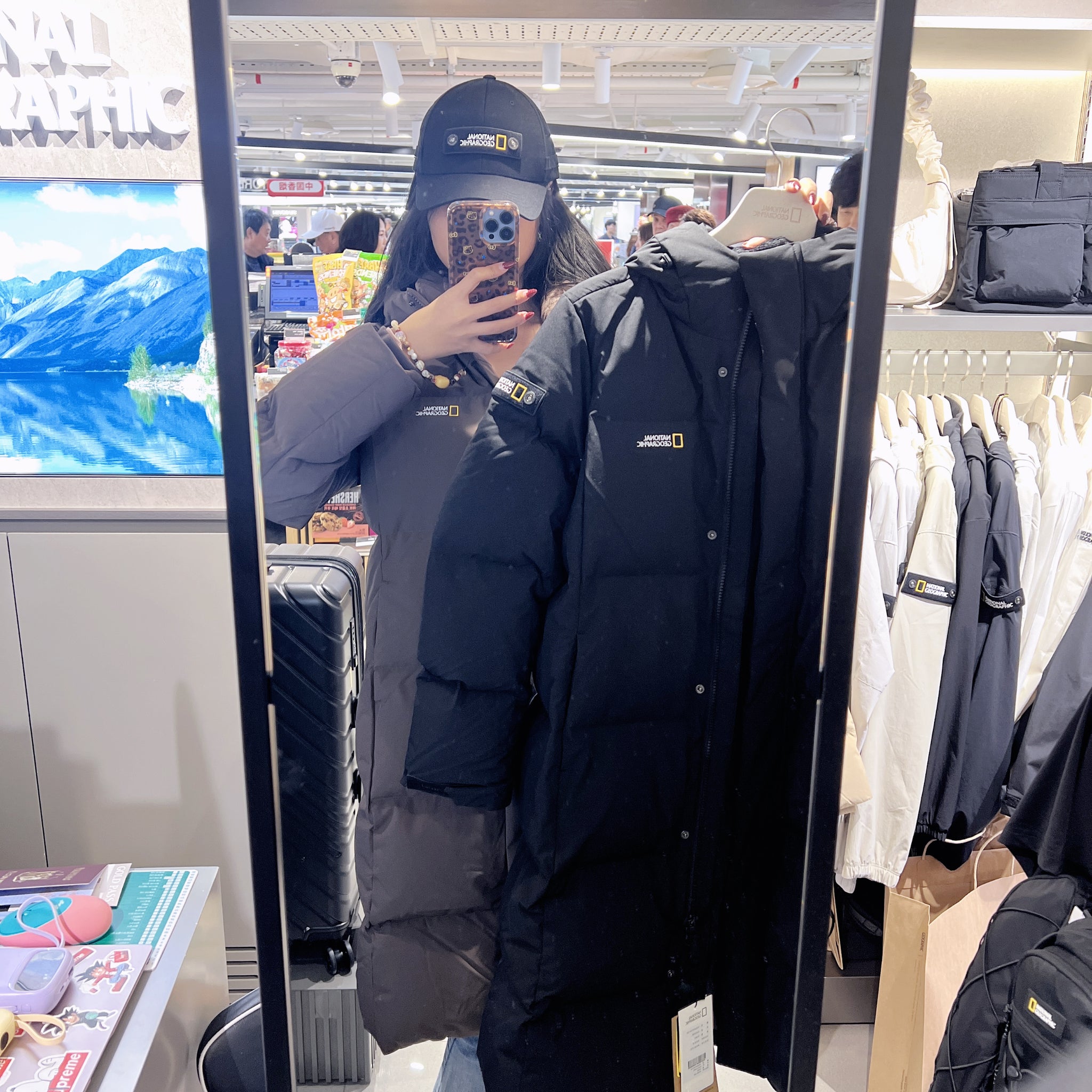 韓國 National Geographic Women's Cayman Pro Long-Length Goose Down Jumper (鵝絨)【NG146】