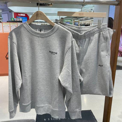 韓國 Marithe Francois Girbaud REGULAR LOGO SWEAT SET-UP【MF048】 - STT Mall HK 靚太網購