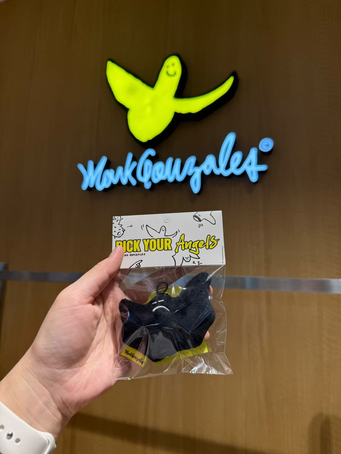 韓國 Mark Gonzales Pick Your Angel Keychain【MG241】