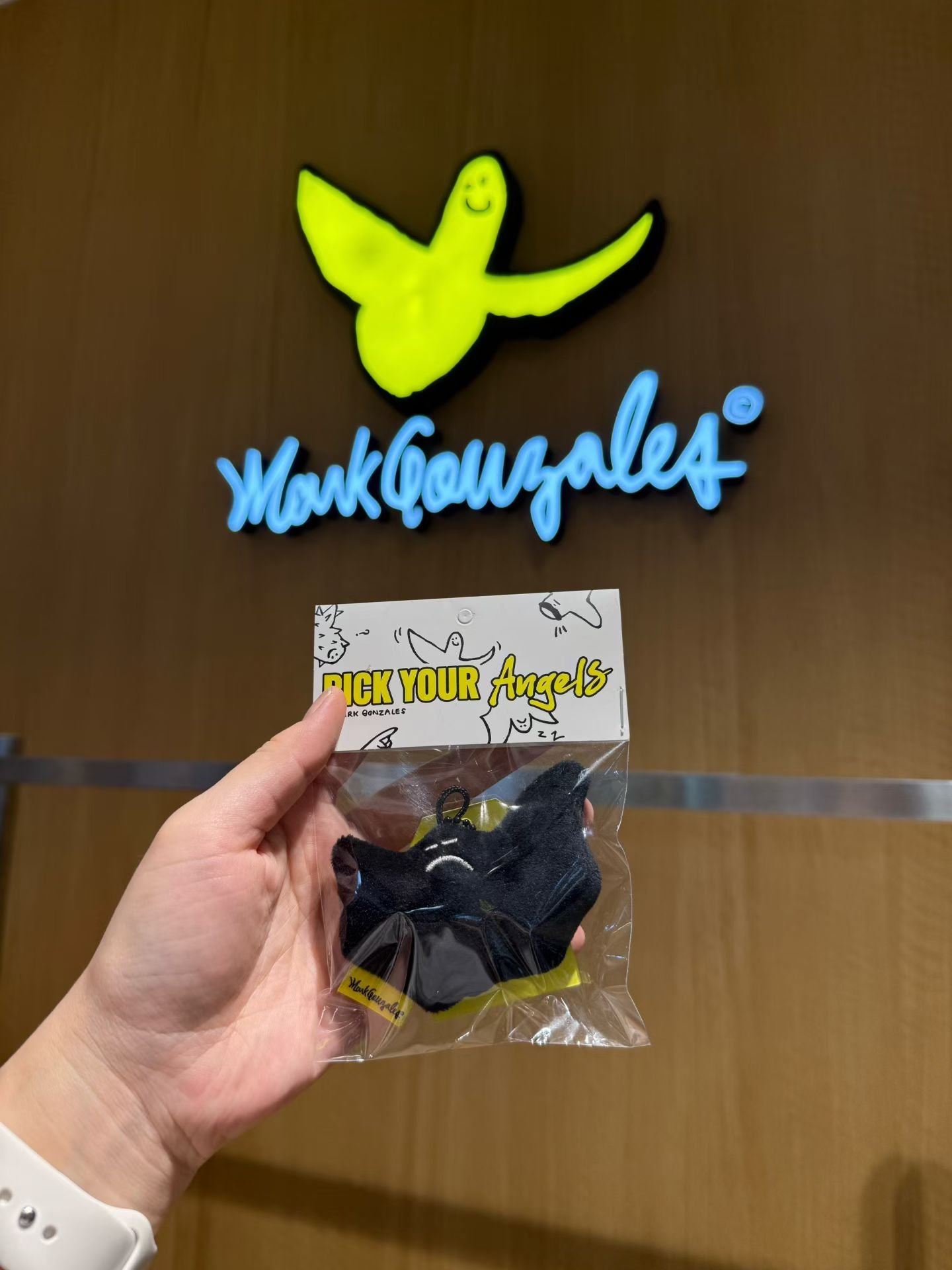 韓國 Mark Gonzales Pick Your Angel Keychain【MG241】